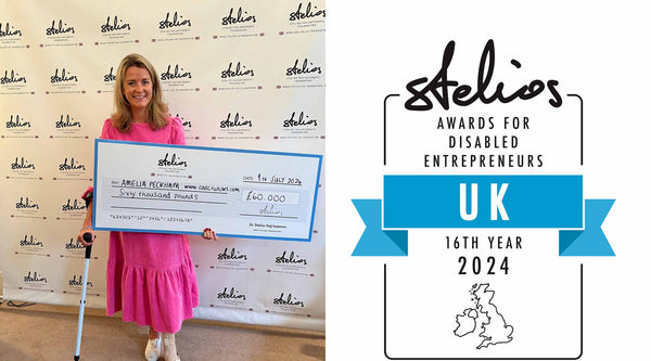 Cool Crutches Wins Stelios Awards for Disabled Entrepreneurs 2024