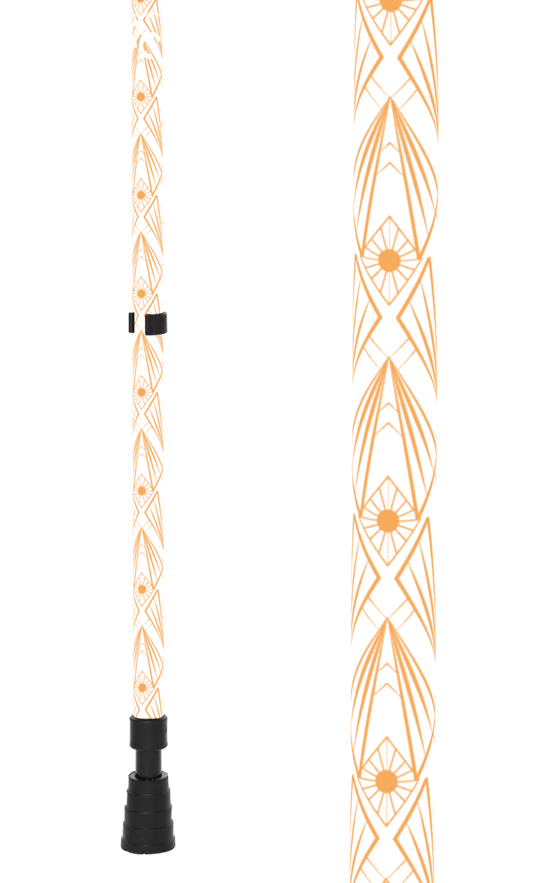 Configurator | STEP THREE - CRUTCHES | Dependent | STEP TWO - CRUTCHES | Art Deco | choose your pattern colour | Orange