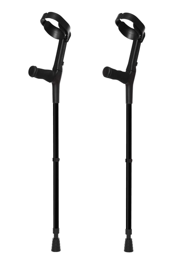 NEW Classic Black Crutches