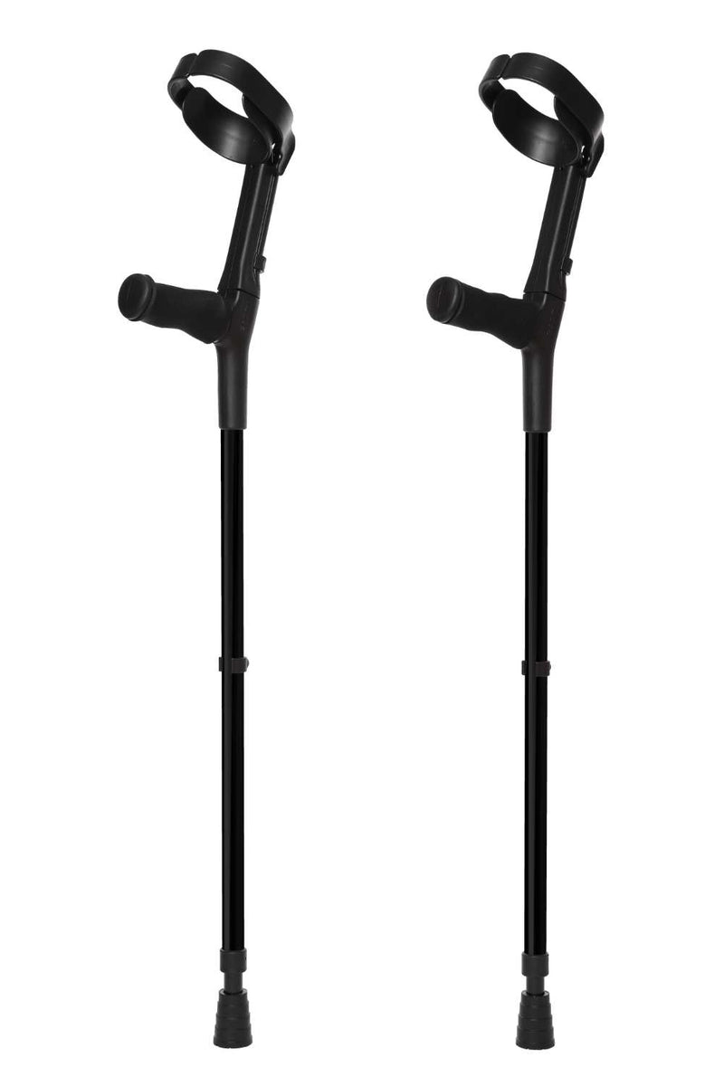 NEW Classic Black Crutches