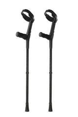 Black Glitter Crutches