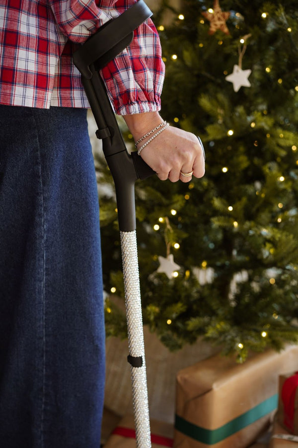 Classic Diamanté Crutches