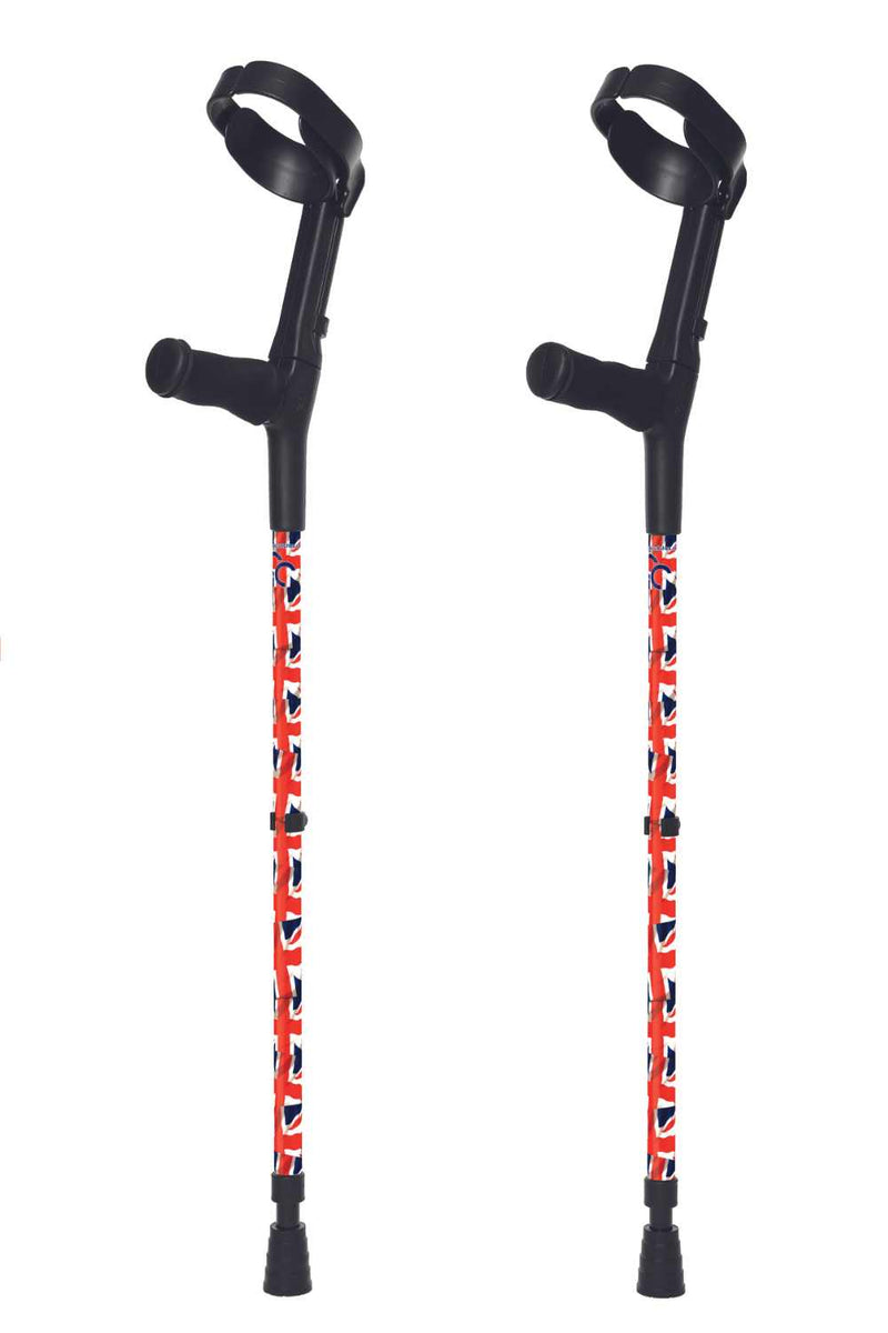 Union Jack Crutches