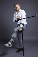 Black Cool Crutches As Seen on England Cricketer Jonny Bairstow