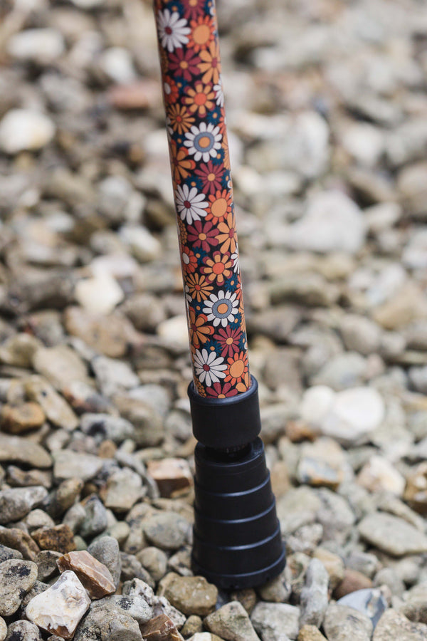 Flower Power Walking Stick