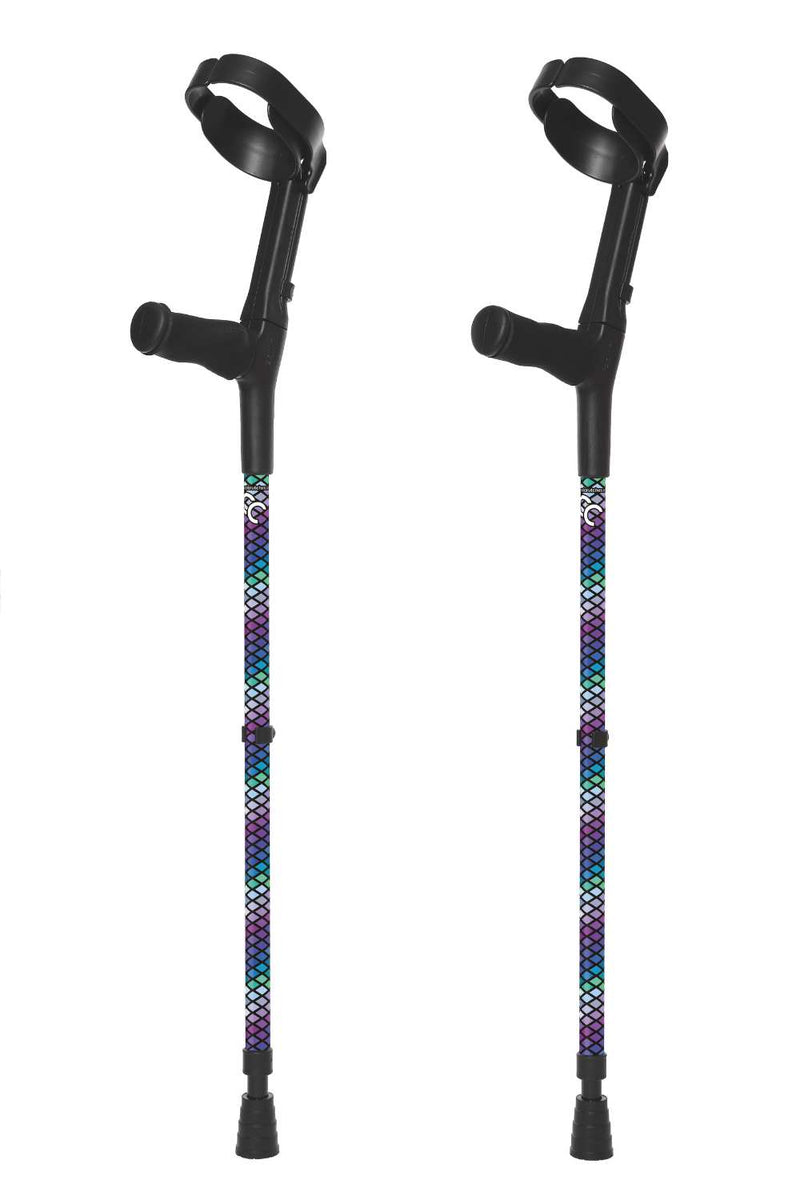 Funky Purple Crutches