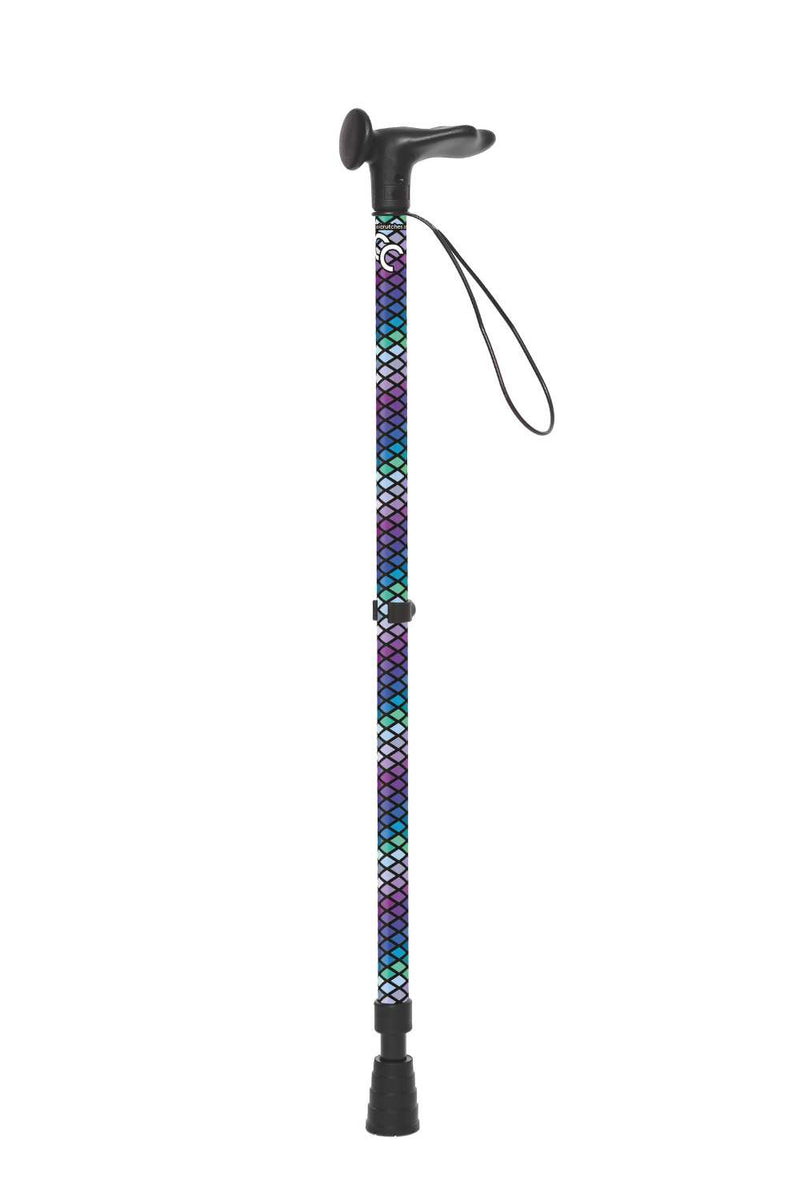 Funky Purple Walking Stick