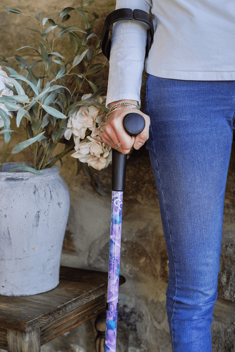 Lavender Haze Crutches