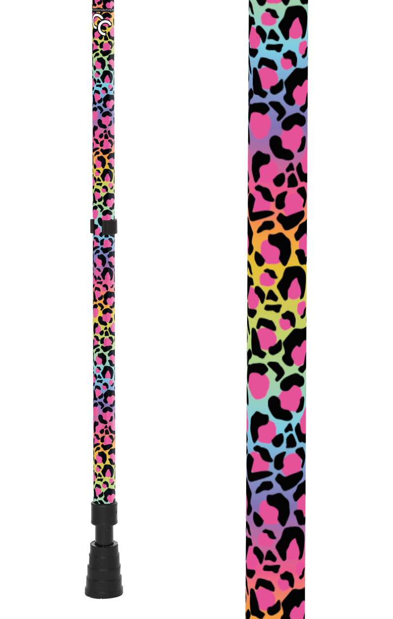 Configurator | STEP THREE - CRUTCHES | Dependent | STEP TWO - CRUTCHES | Leopard | choose your pattern colour | Rainbow