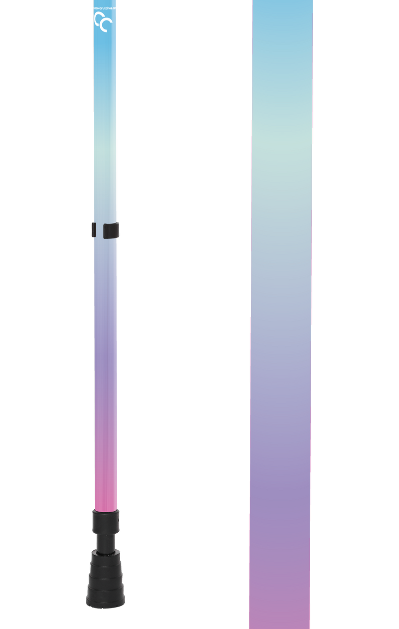 Configurator | STEP THREE - CRUTCHES | Dependent | STEP TWO - CRUTCHES | Ombre | choose your pattern colour | Purple Mist