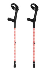 Red Gingham Crutches