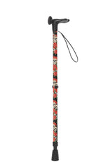 Skulls & Roses Walking Stick