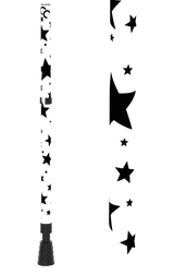 Configurator | STEP THREE - CRUTCHES | Dependent | STEP TWO - CRUTCHES | Stars | choose your pattern colour | Black