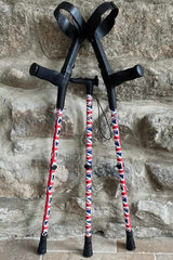 Union Jack Crutches