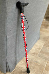 Union Jack Walking Stick