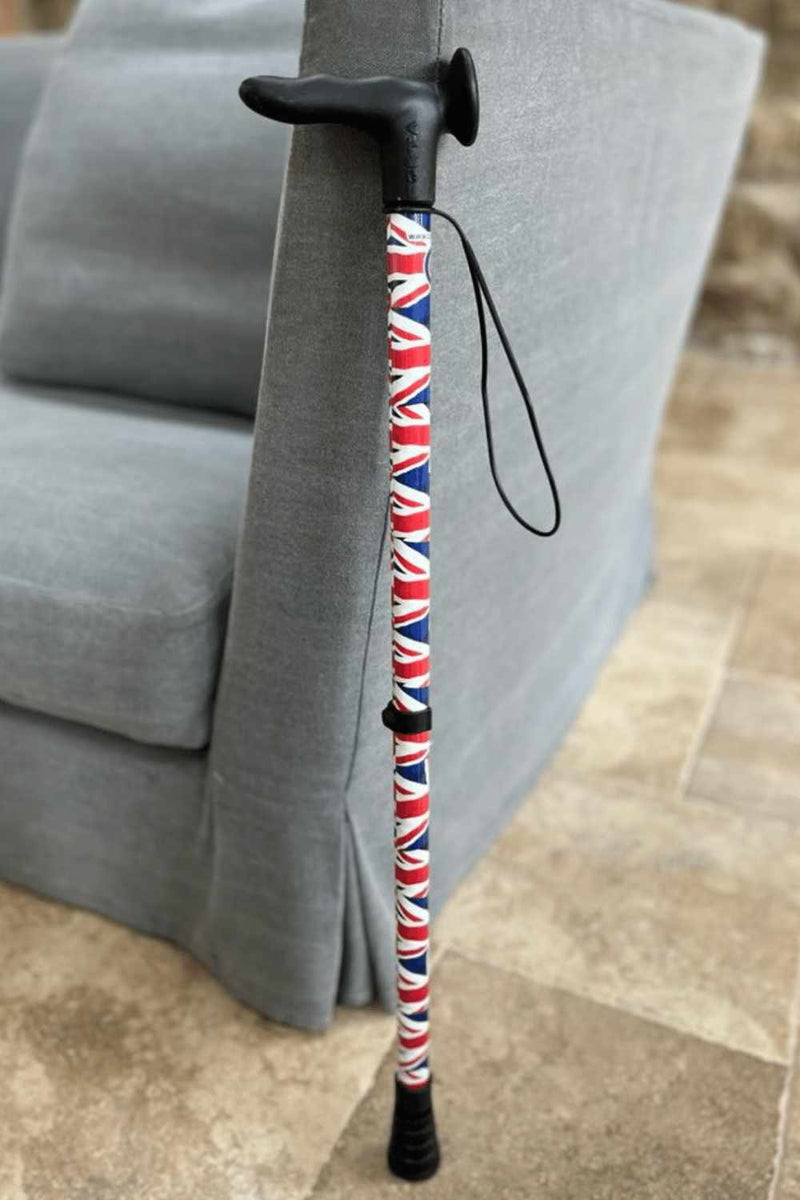 Union Jack Walking Stick