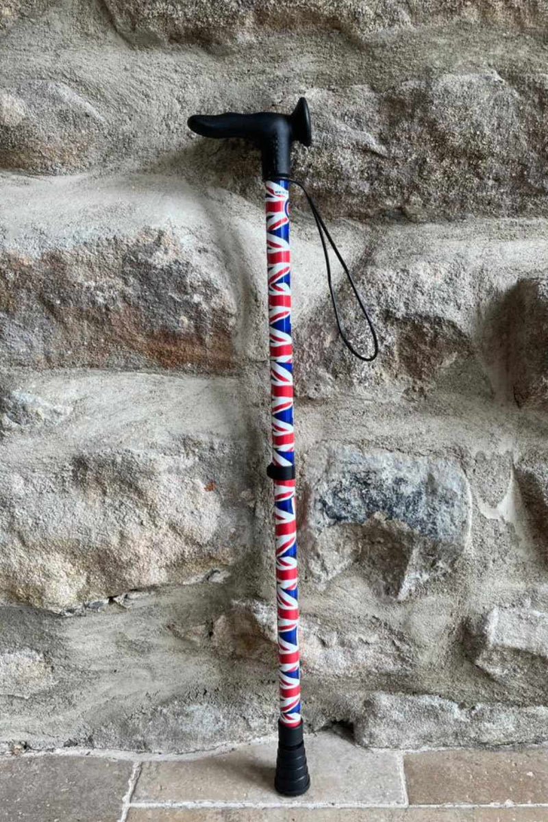 Union Jack Walking Stick