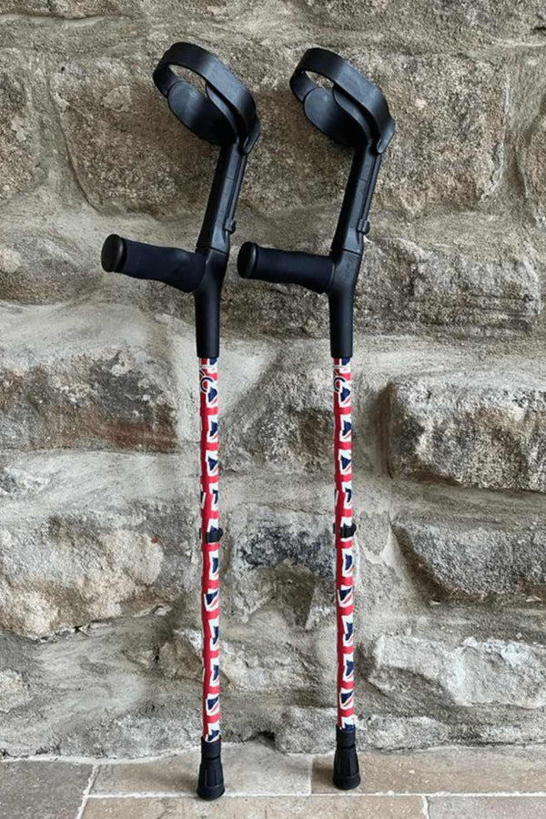 Union Jack Crutches