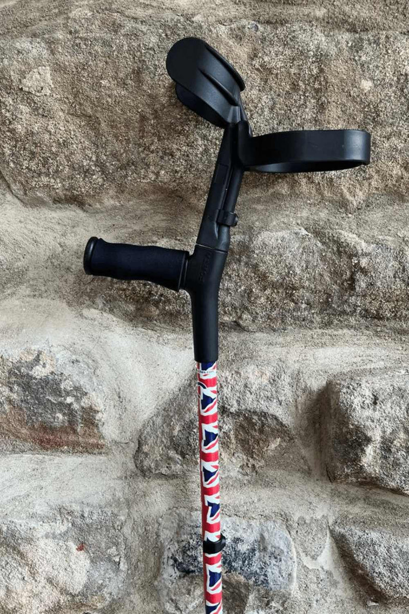 Union Jack Crutches